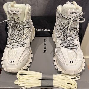 Balenciaga Hightop Luxury Unisex Track Sneaker Boot